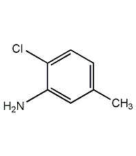 2-氯-5-甲基苯胺结构式